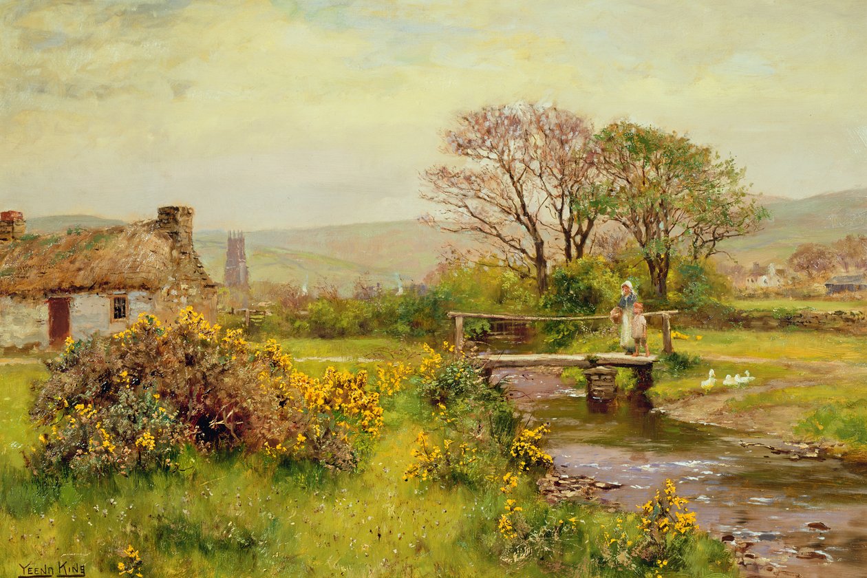 Ballaugh, Isola di Man da Henry John Yeend King