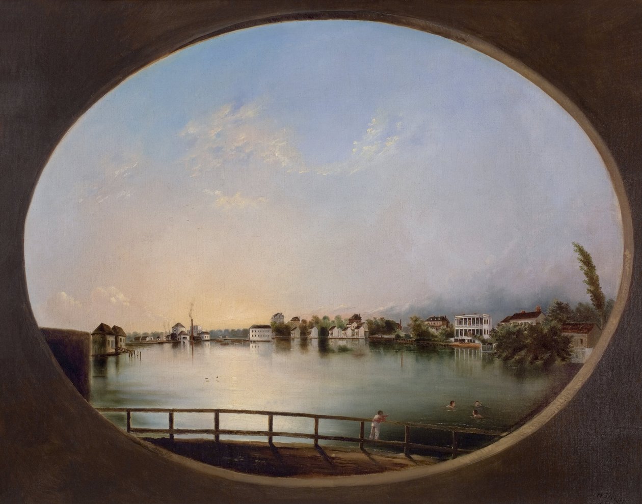 Veduta di Charleston (vista da est) da Henry Joseph Jackson