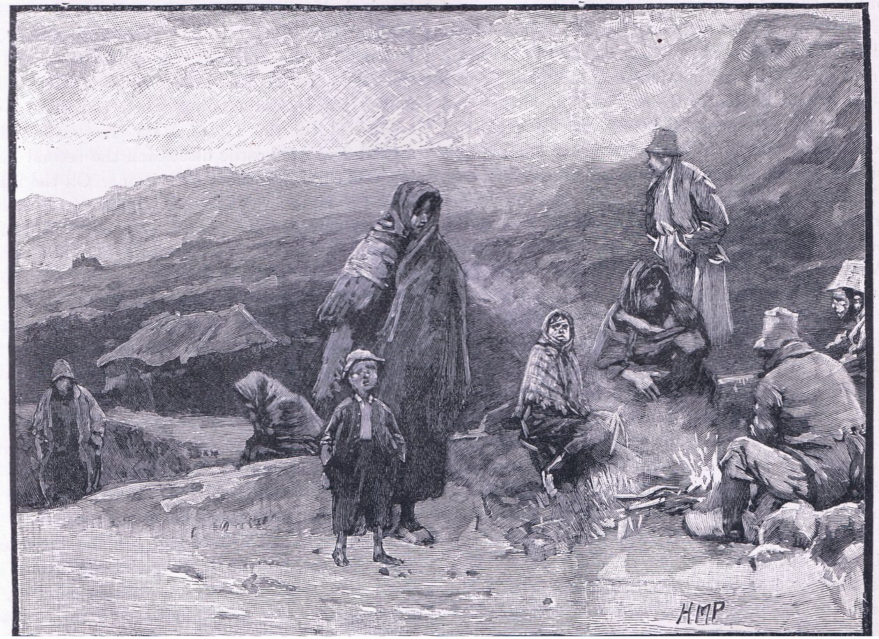 Viaggiatori irlandesi AD 1836 da Henry Marriott Paget