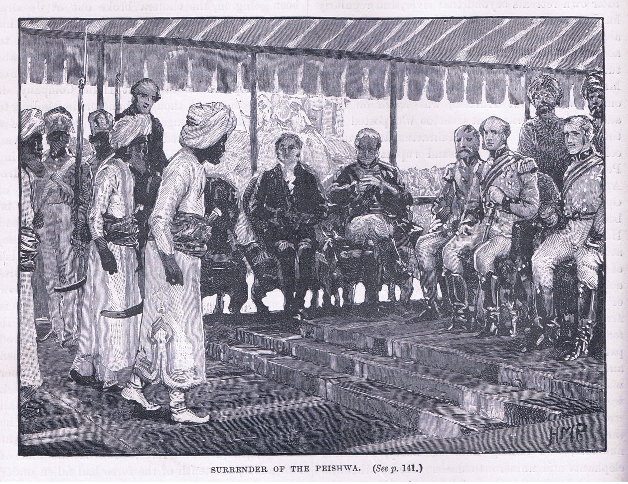 Resa del Peishwa AD 1818 da Henry Marriott Paget