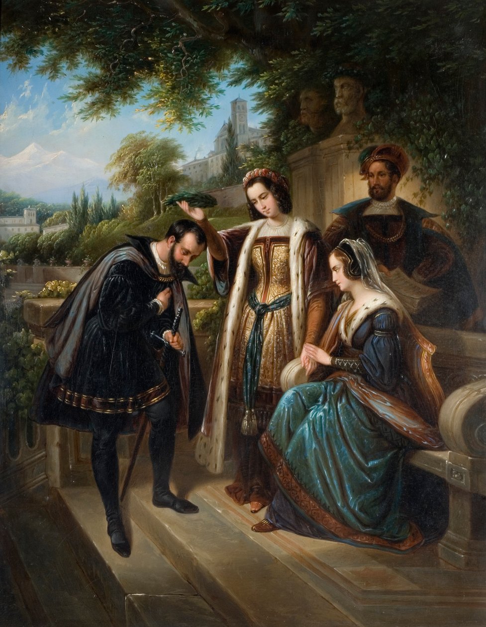 Regina Isabella e Colombo da Henry Nelson O
