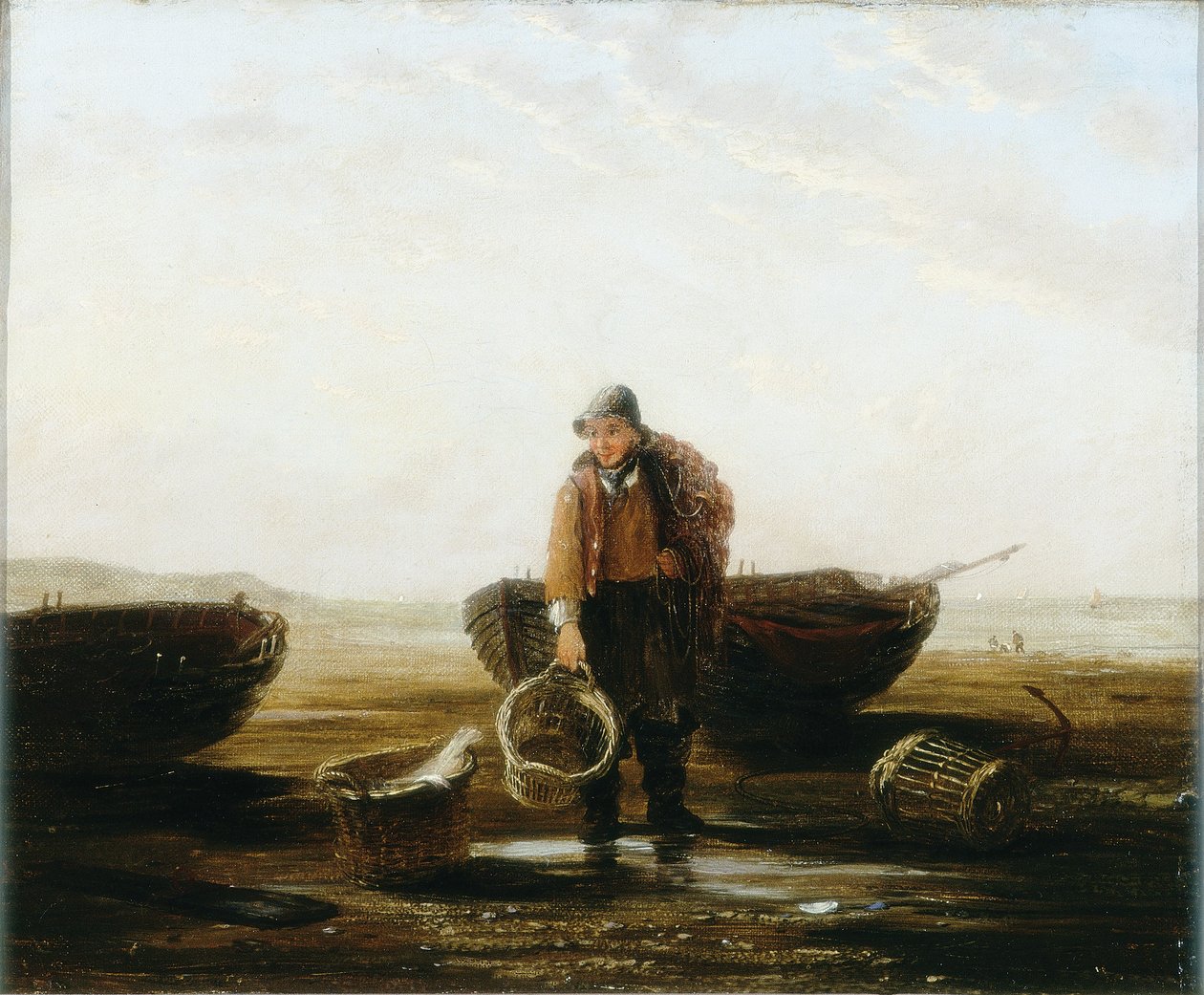 Il pescatore da Henry Perlee Parker
