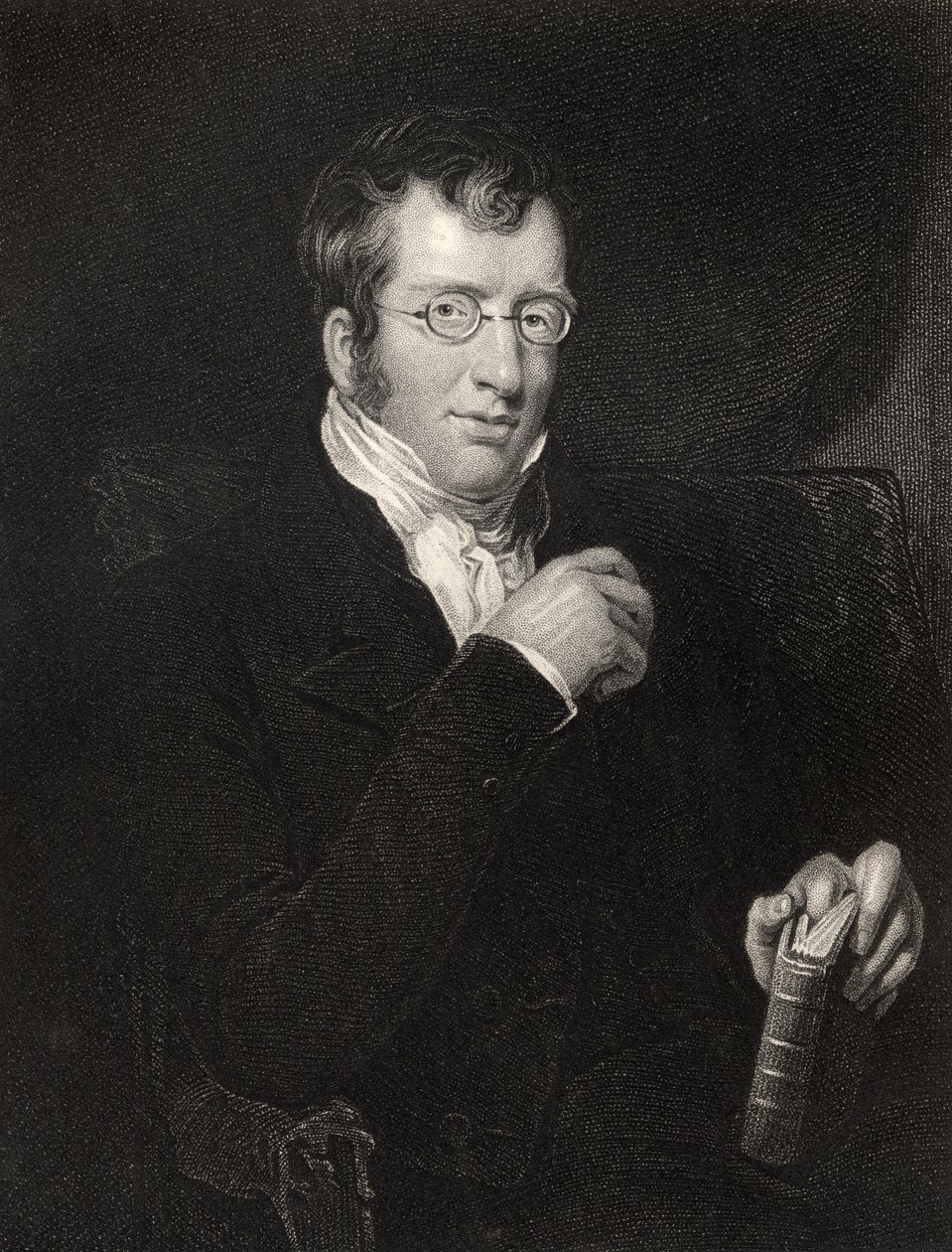 Sir Thomas Fowell Buxton, inciso da W.Holl, da 