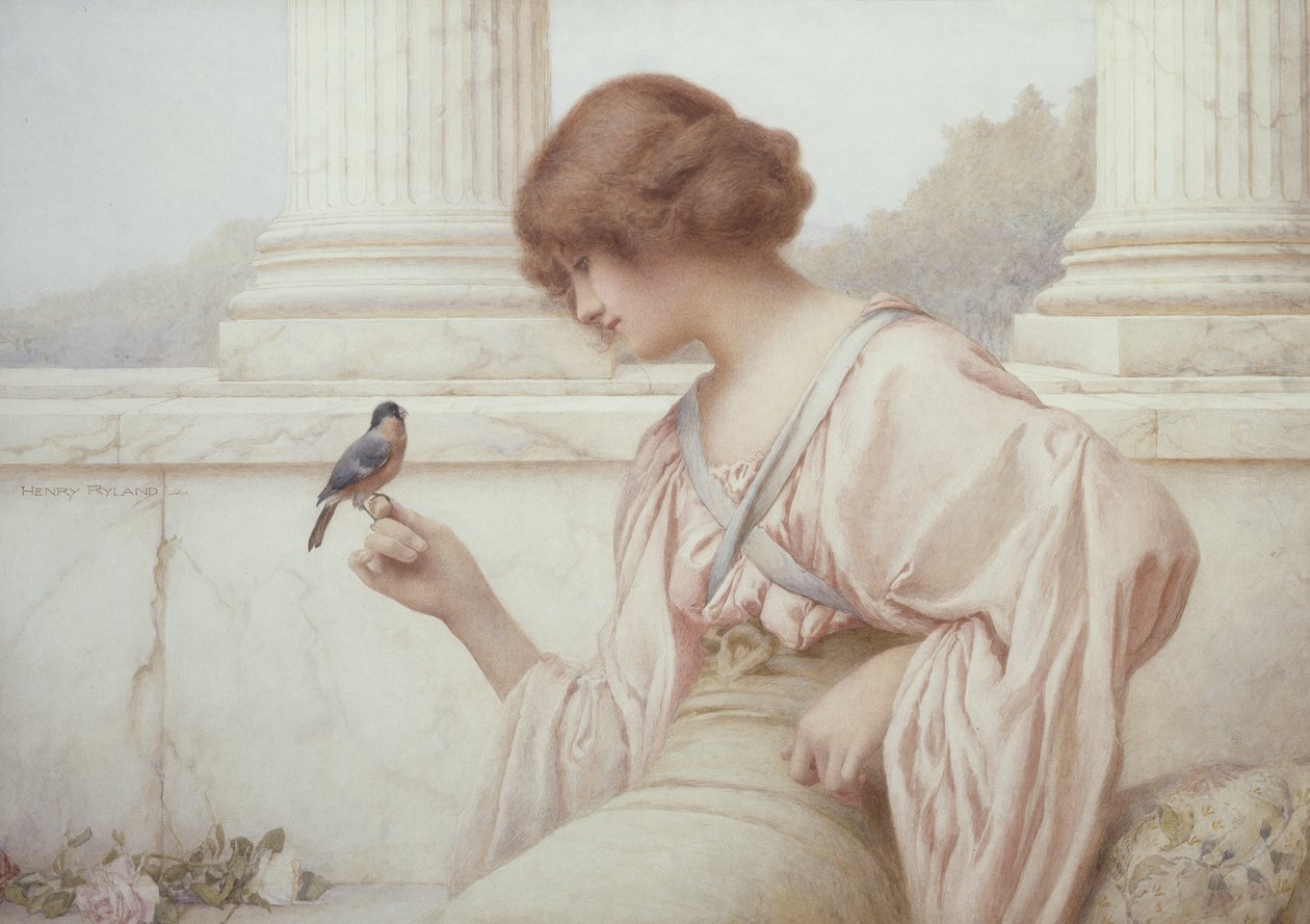 Il ritorno del prigioniero, c.1890 da Henry Ryland