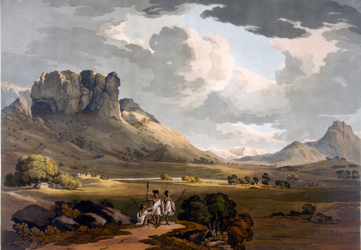 La valle di Calaat, Etiopia, c.1800 da Henry Salt
