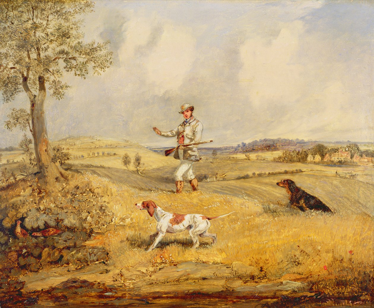 Caccia alla Pernice da Henry Thomas Alken