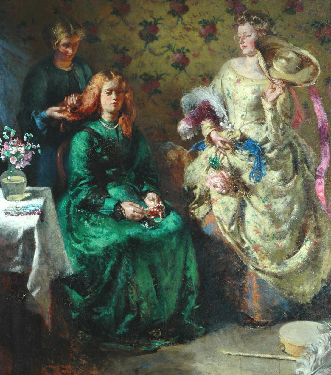 Pageantry Rustico, 1908-10 da Henry Tonks