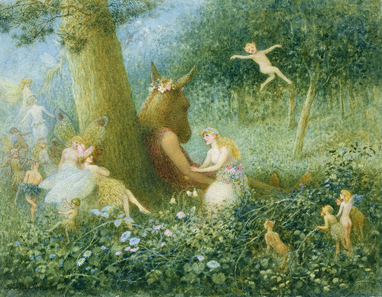 Sogno di una notte di mezza estate, 1895 da Henry Towneley Green