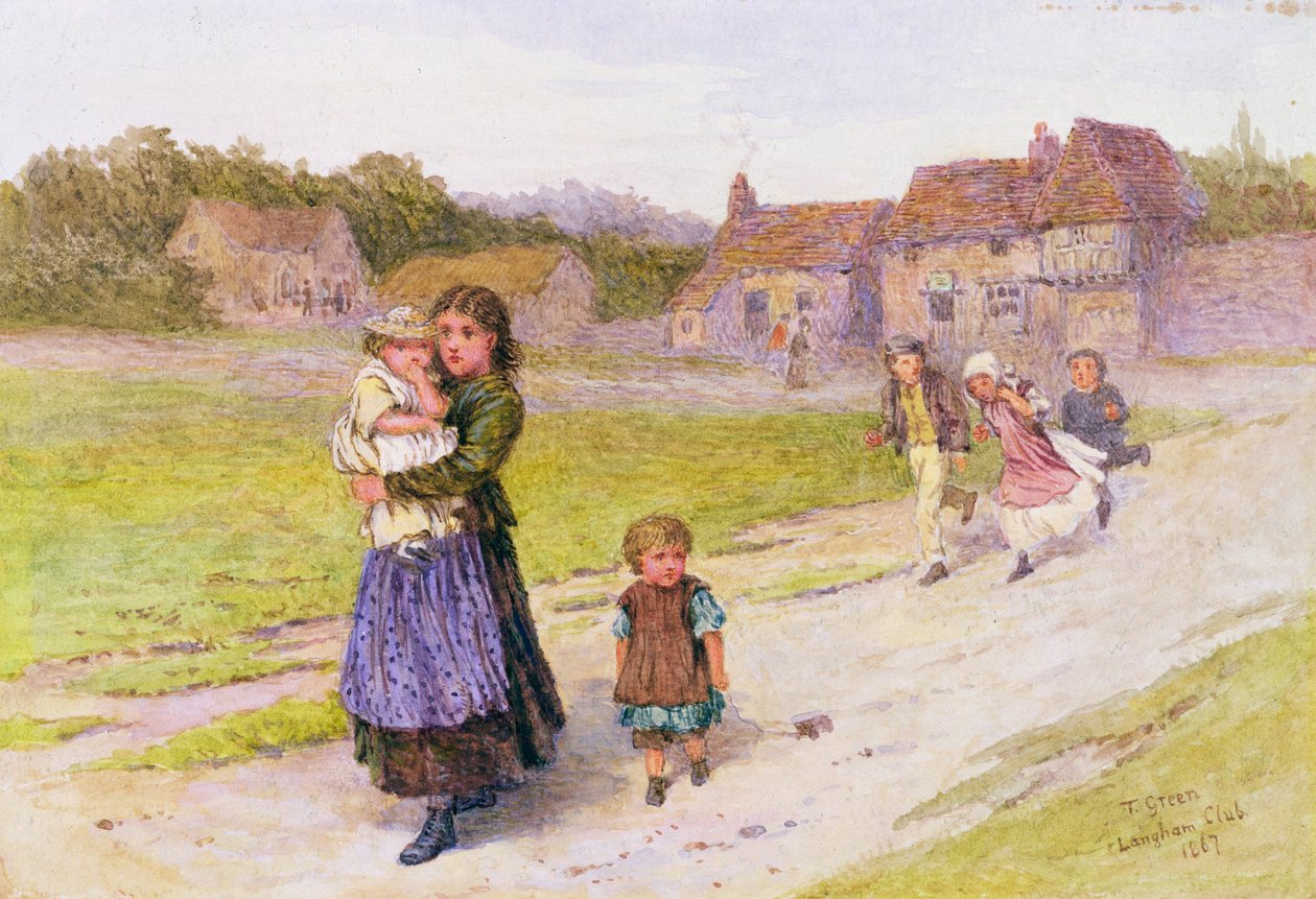 Dopo la Scuola, 1867 da Henry Towneley Green