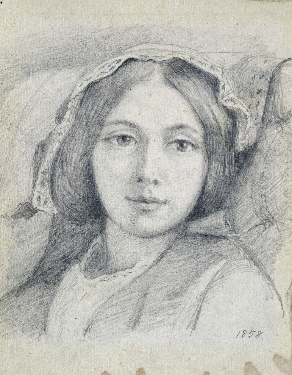 Mary Ellen Meredith, 1858 da Henry Wallis