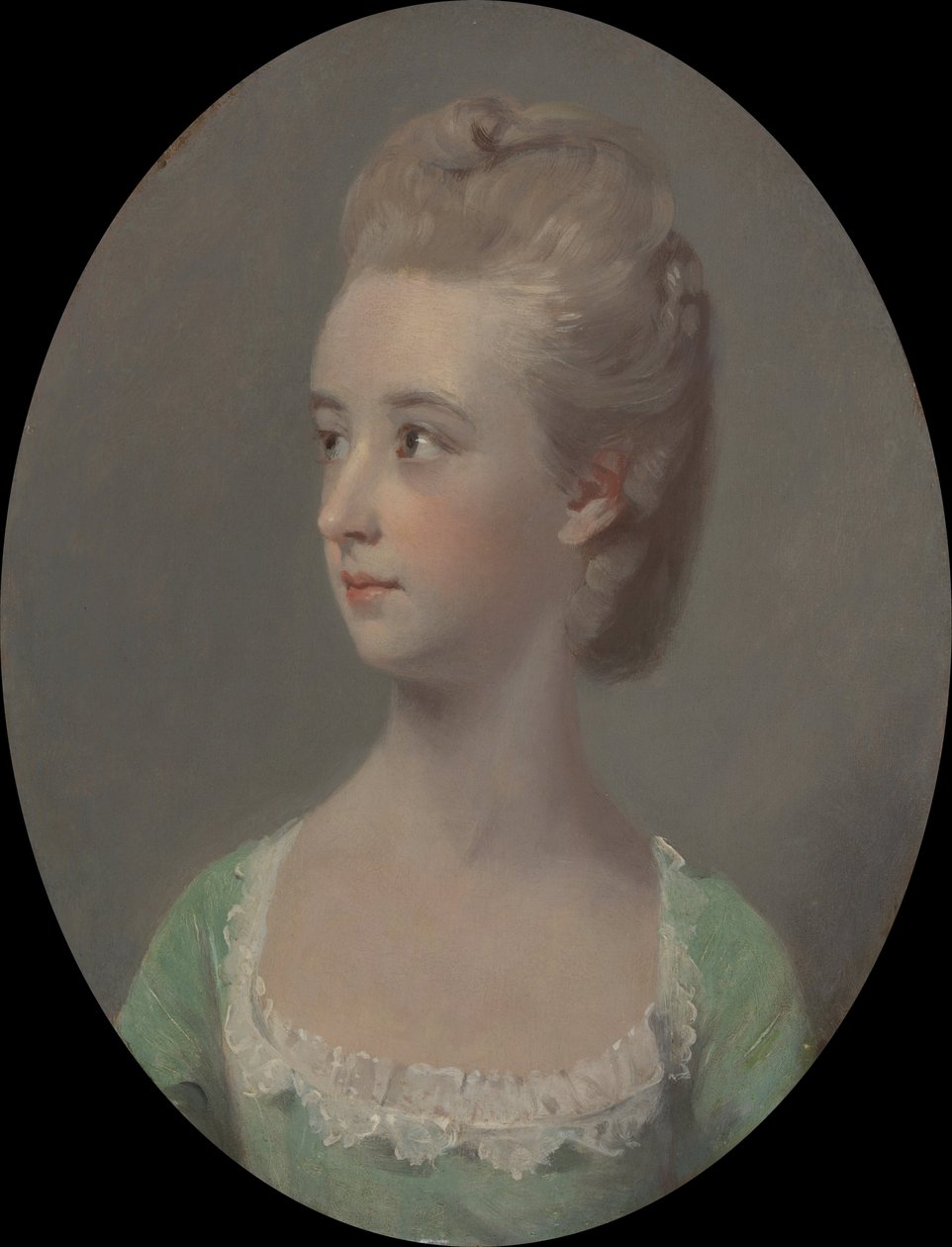 Ritratto di una giovane donna, possibilmente Miss Nettlethorpe da Henry Walton