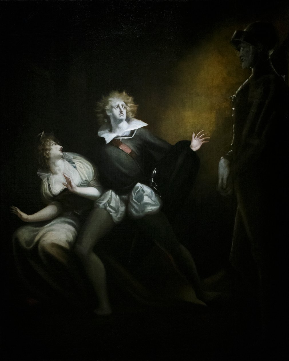 Gertrude, Amleto e il Fantasma del Padre da Henry (1741 1825) (after) Fuseli