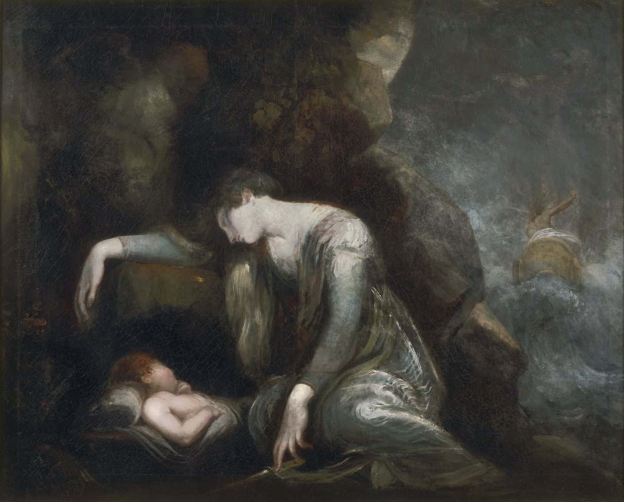 Danae e Perseo a Serifo da Henry (1741 1825) Fuseli