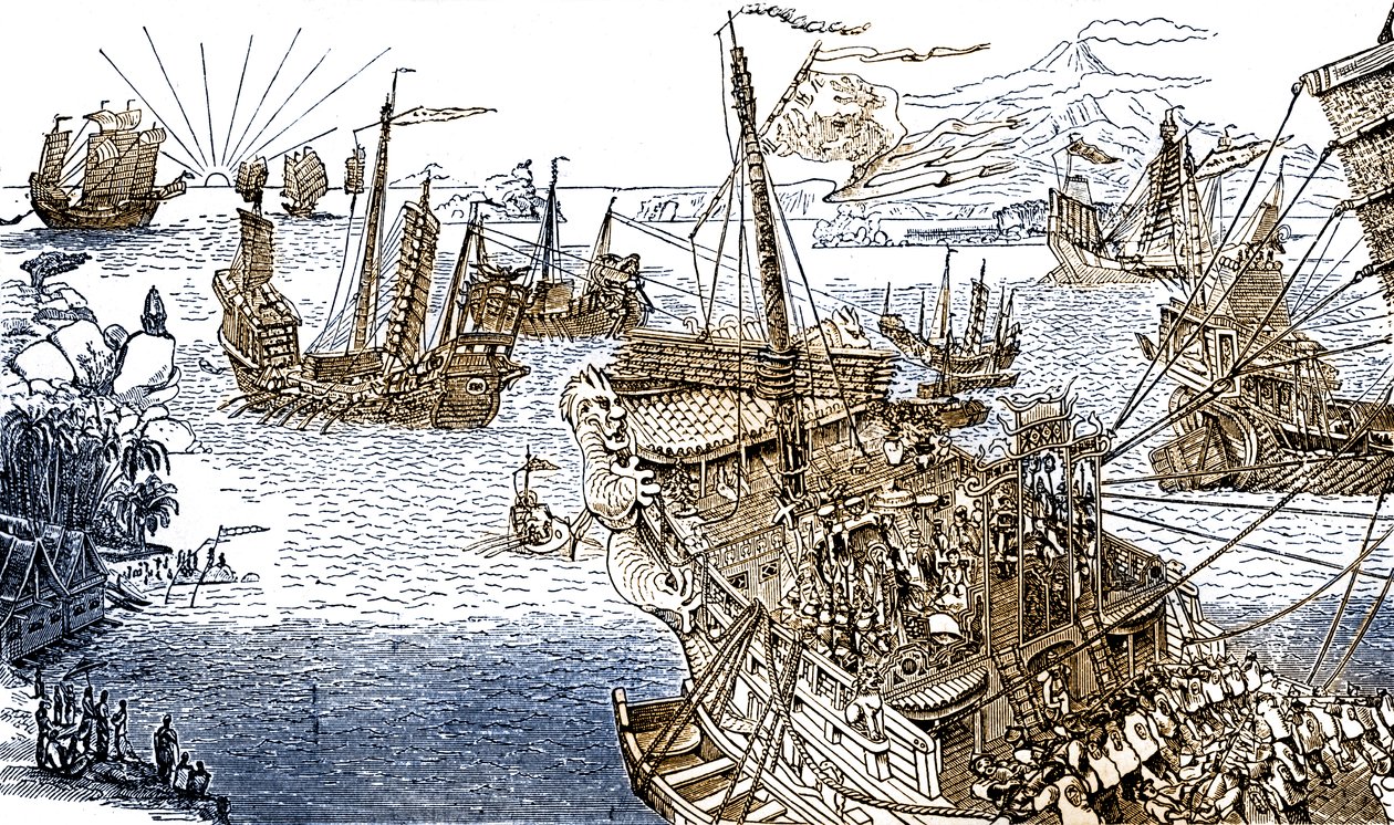 La nave di Marco Polo da Henry (after) Yule