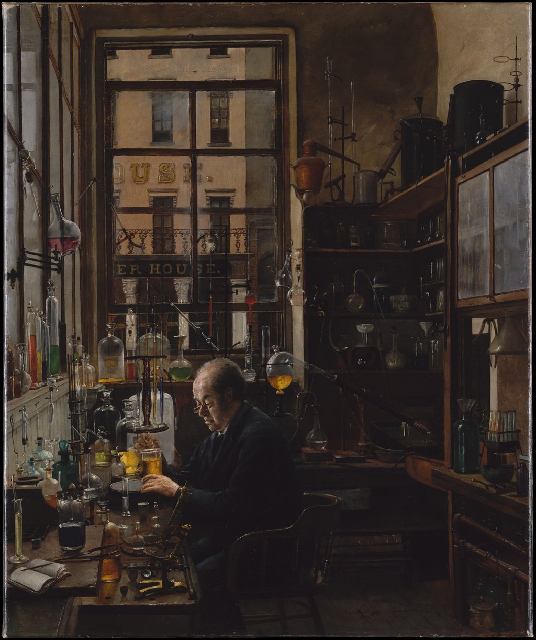 Henry Alexander in laboratorio da Henry Alexander