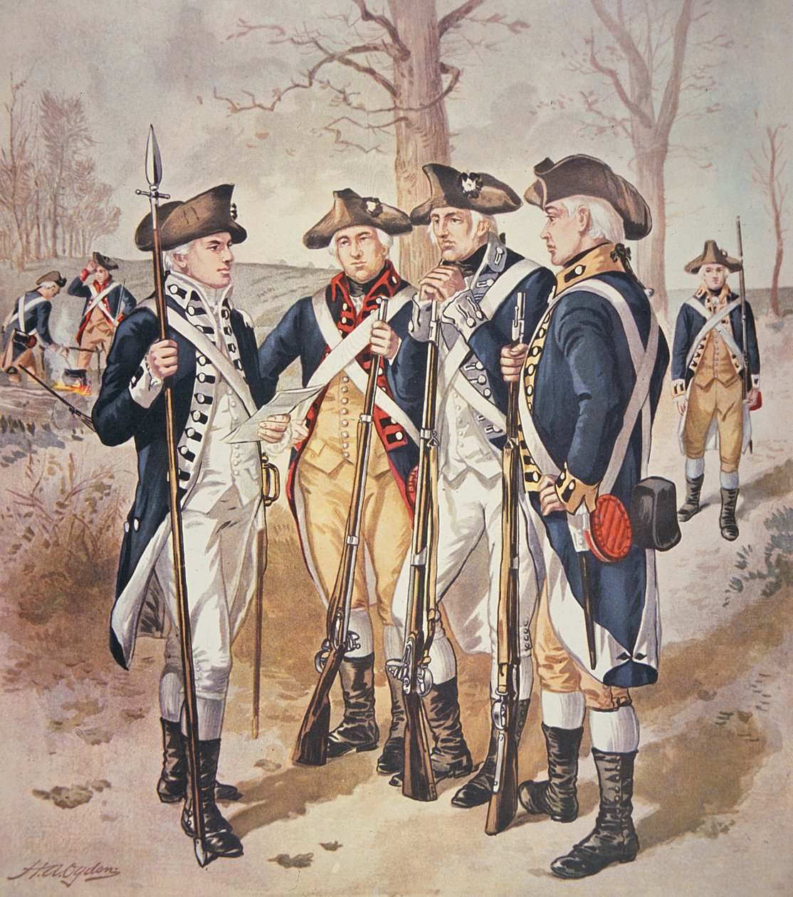 Uniformi di fanteria dell