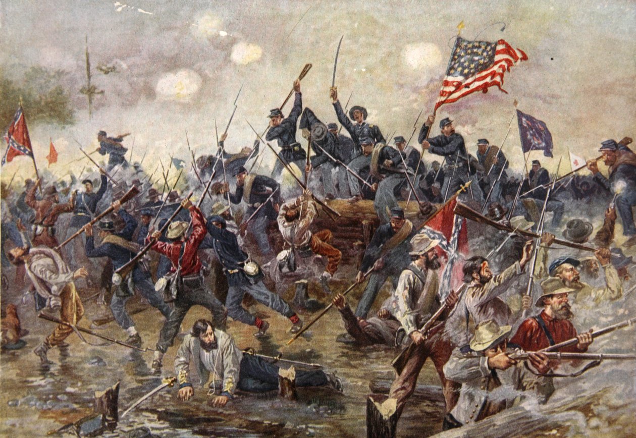 La battaglia di Spotsylvania, 8-21 maggio 1864 da Henry Alexander Ogden