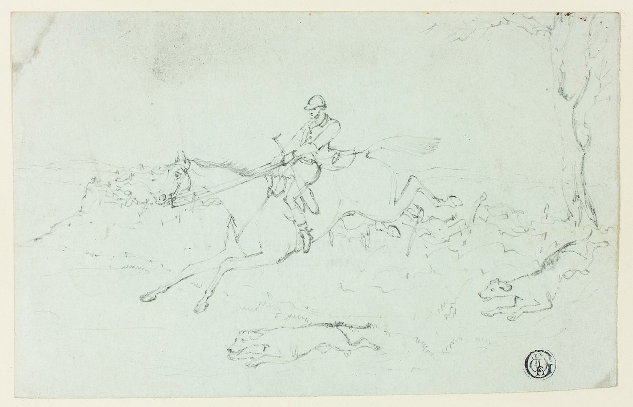 Caccia alla volpe da Henry Alken