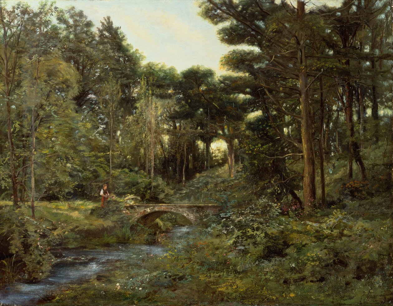 Paesaggio Boschivo da Henry Arthur Bonnefoy