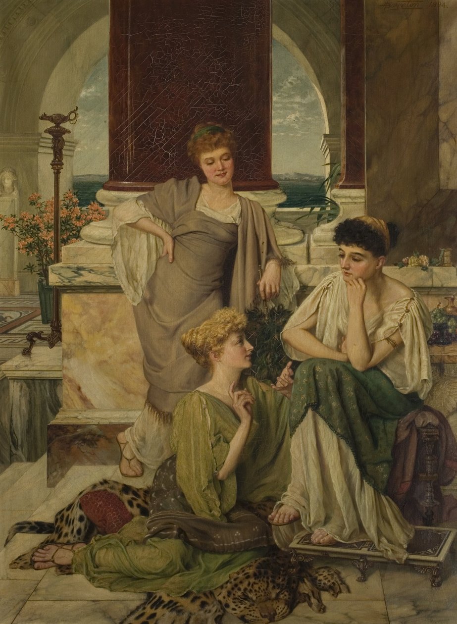 Una discussione, fine XIX secolo da Henry Baynton