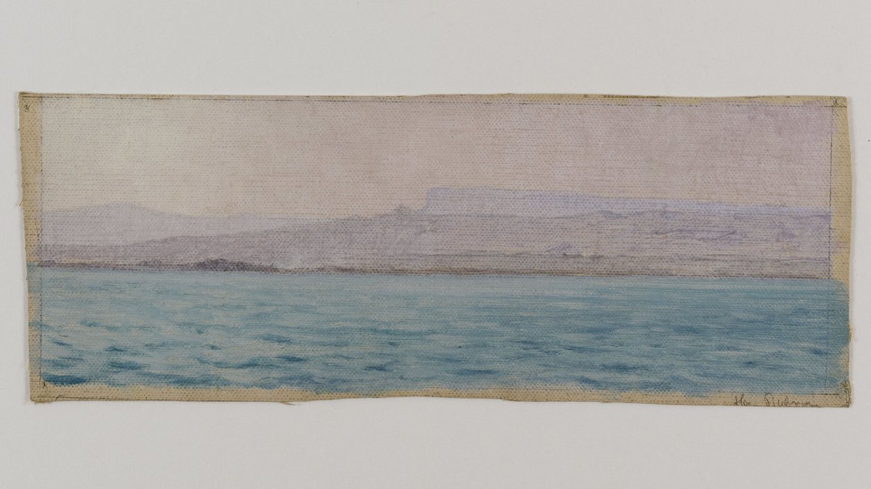 Riva del Nilo, Egitto, ca. 1891 da Henry Brokman Knudsen
