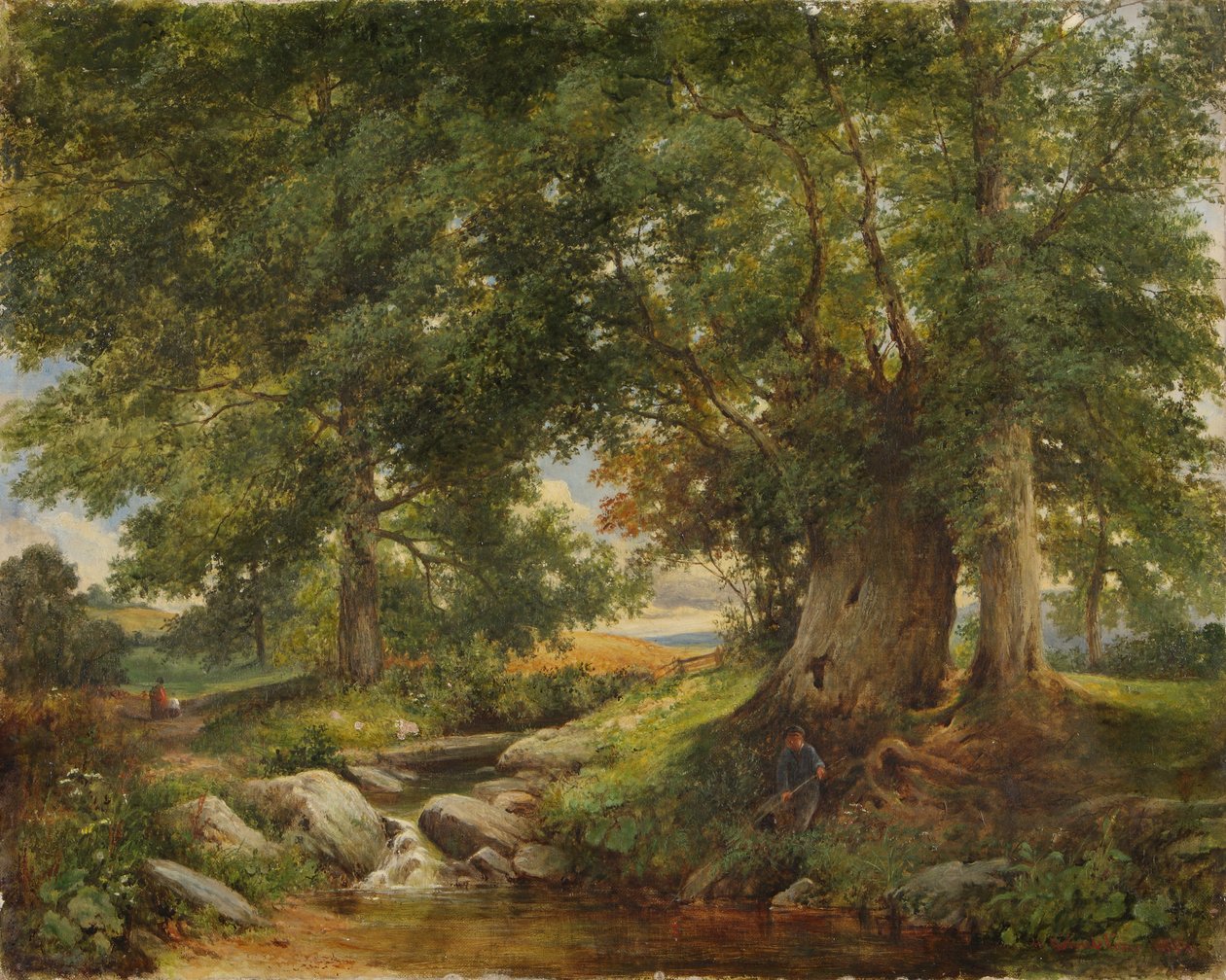 Un torrente di trote vicino a Worcester da Henry Chaplin