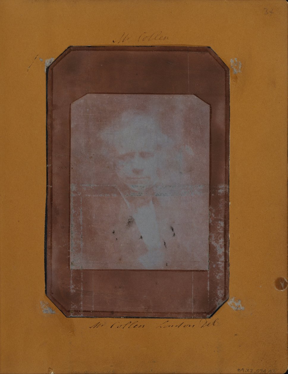 Ritratto a mezzo busto di un uomo, possibilmente Sir David Brewster da Henry Collen