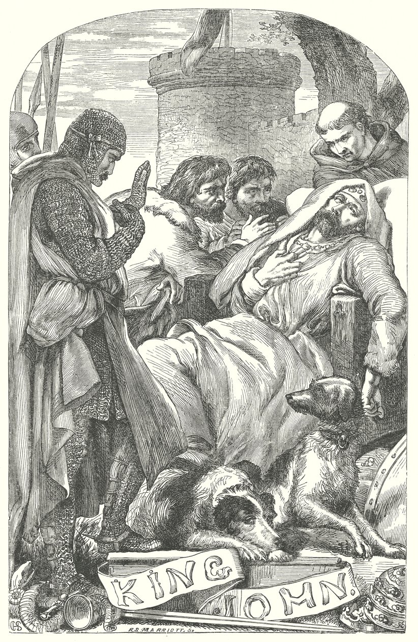 Re Giovanni (incisione) da Henry Courtney (after) Selous