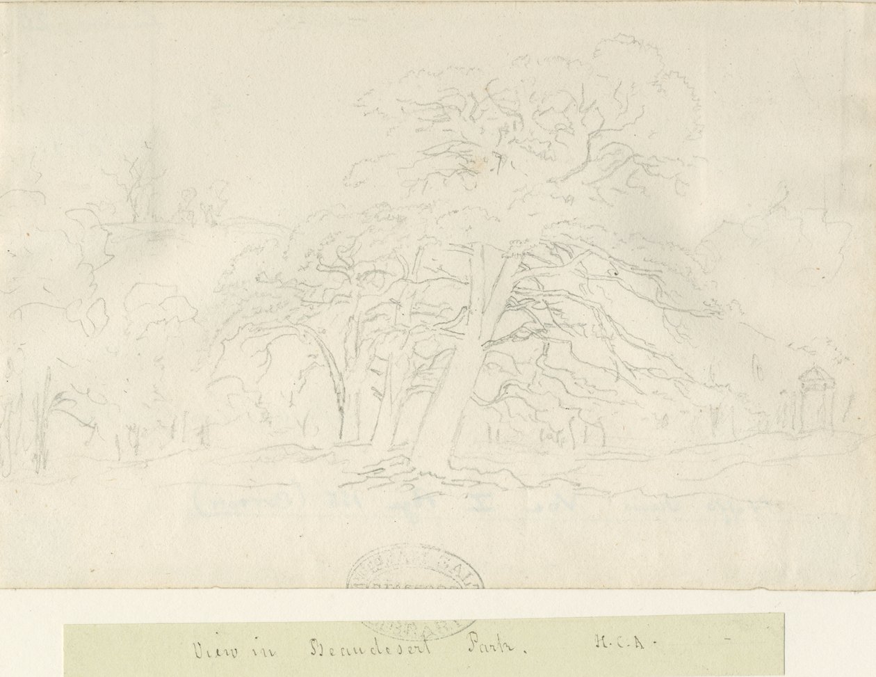 Parco di Beaudesert da Henry Curzon Allport