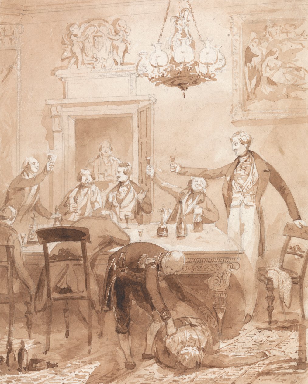 La Vita di un Nobile: Scena la Seconda - La Prima Festa da Henry Dawe