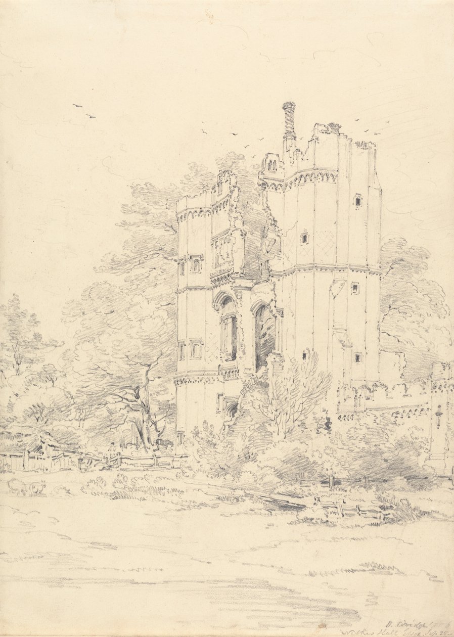 Nether Hall, Essex da Henry Edridge