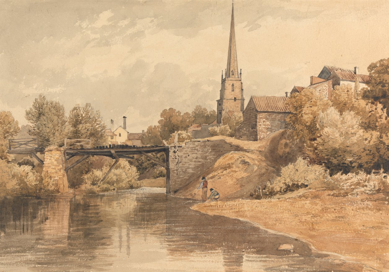 Sul Monnow, Monmouth da Henry Edridge