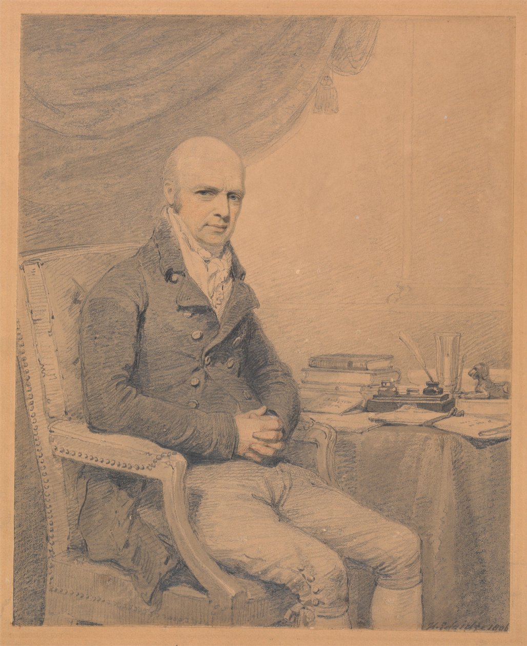 Ritratto di Thomas Estcourt Esq. di Estcourt da Henry Edridge