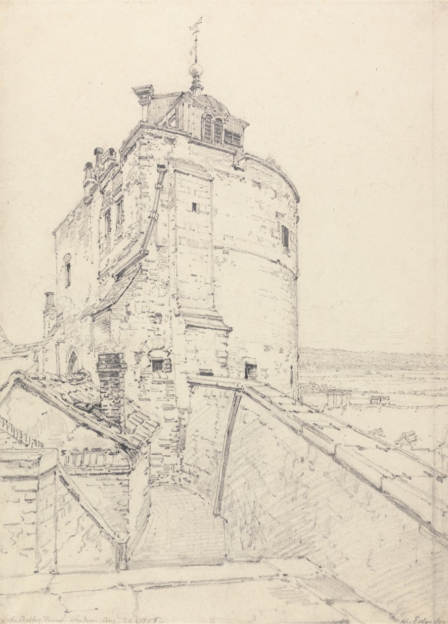 La Torre del Coprifuoco, Windsor da Henry Edridge