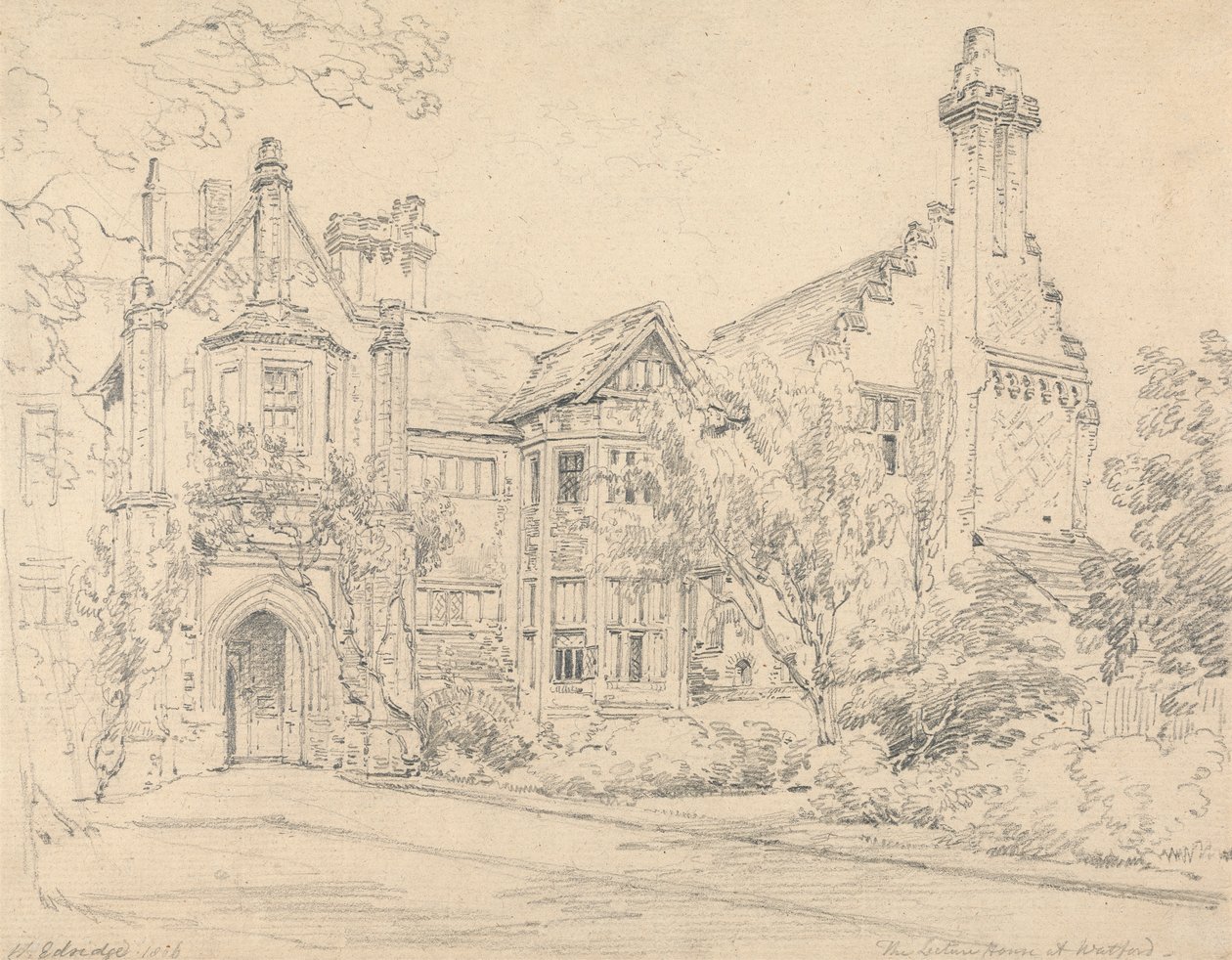 La casa delle lezioni, Watford da Henry Edridge