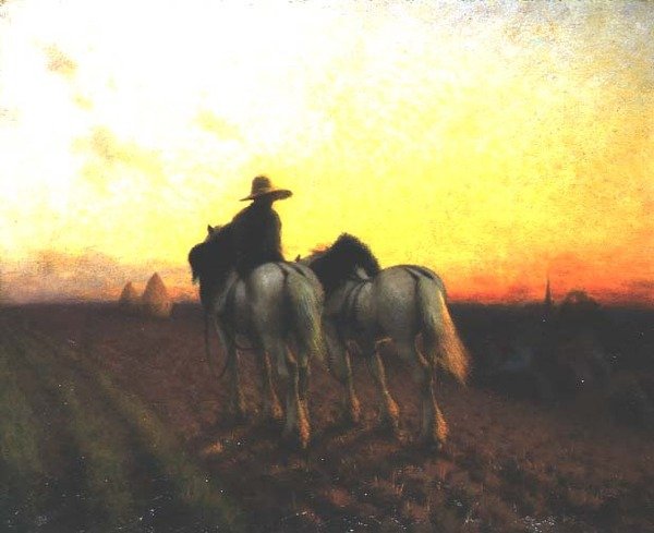Ritorno al tramonto da Henry Edward Detmold