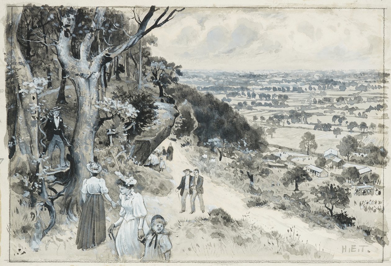 Alderley Edge, Un Picnic da Henry Edward Tidmarsh