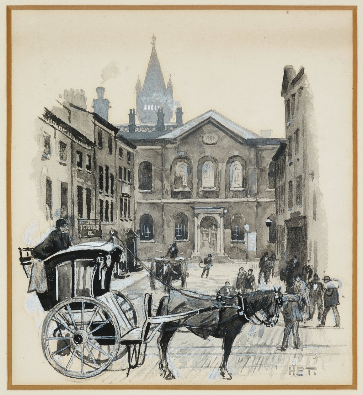 Cappella Congregazionale, Grosvenor Street da Henry Edward Tidmarsh