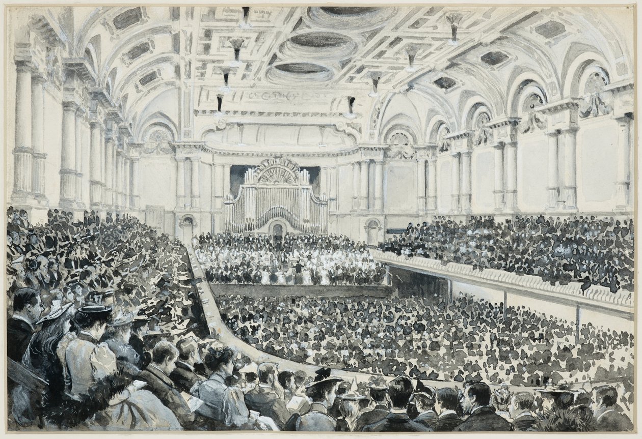 Free Trade Hall, Interno, Notte dell