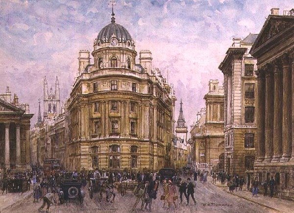 Fuori dalla Mansion House, Londra da Henry Edward Tidmarsh