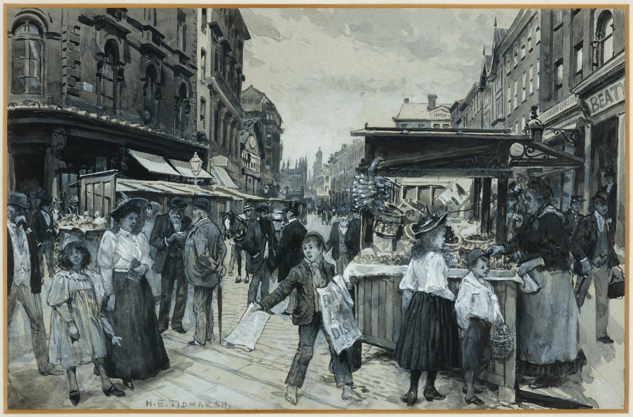 Il Vecchio Mercato da Henry Edward Tidmarsh