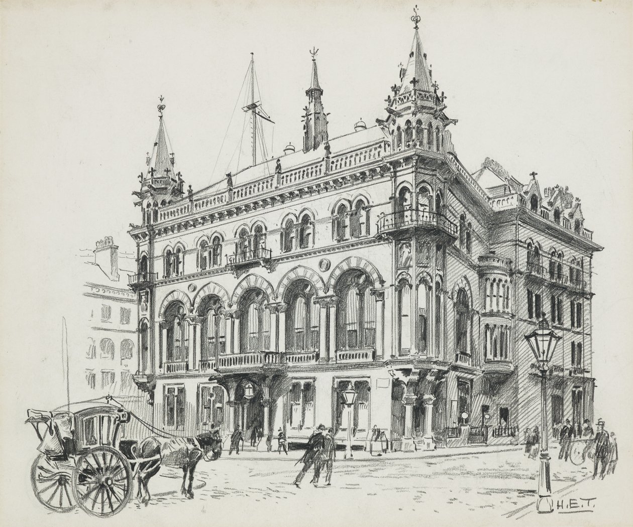 Il Reform Club, King Street da Henry Edward Tidmarsh