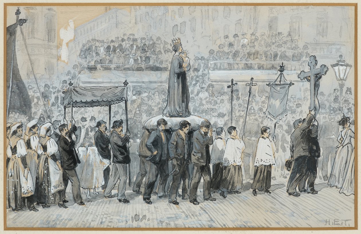 Processioni di Pentecoste da Henry Edward Tidmarsh