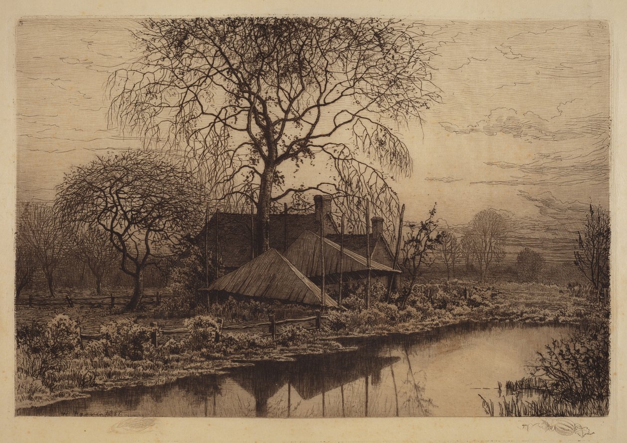 Senza titolo (casa colonica, Long Island) da Henry Farrer