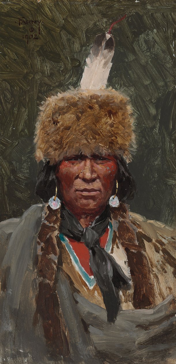 Capo Ogallala Fire da Henry Francois Farny