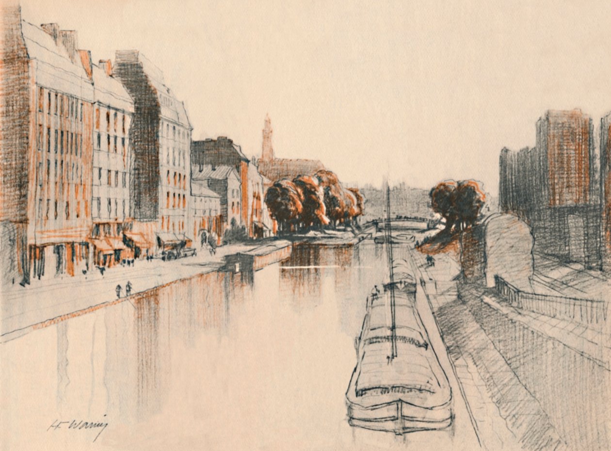 Il canale St. Martin da Henry Franks Waring