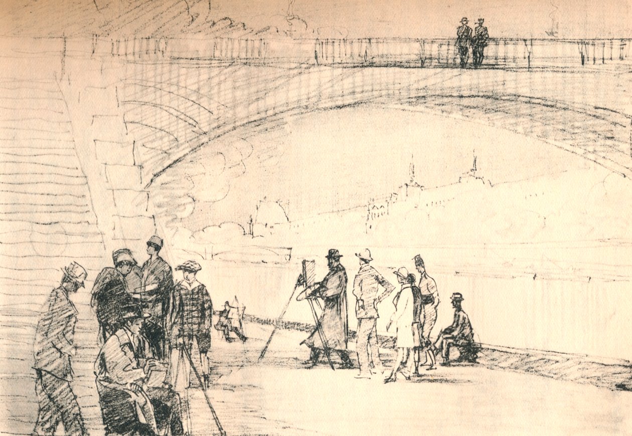 La prima strada di Parigi era il suo fiume da Henry Franks Waring