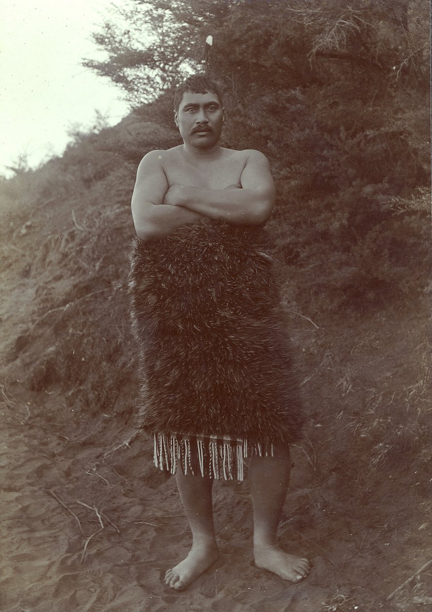 Studio Maori, c.1910 da Henry Gaze