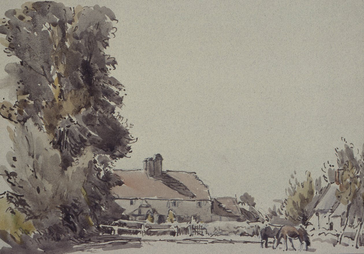 Fattoria e Alberi da Henry Herbert Bulman