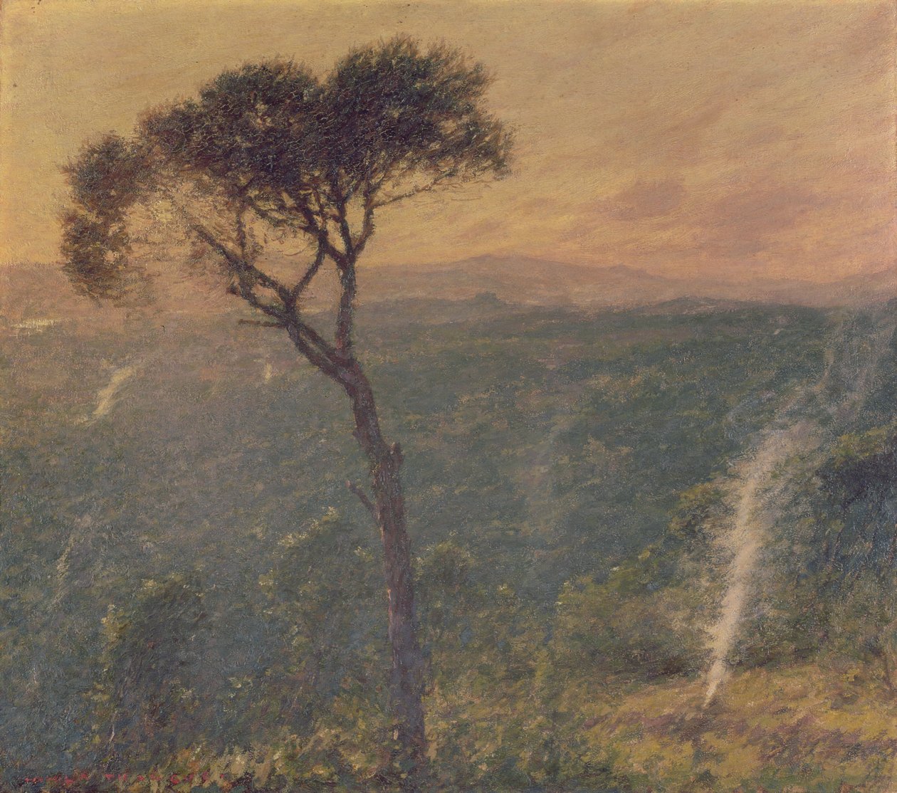 Una valle ligure, c.1910 da Henry Herbert La Thangue